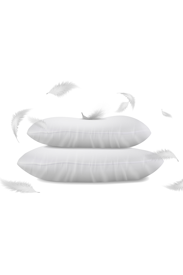 כרית שינה מילוי נוצות אווז