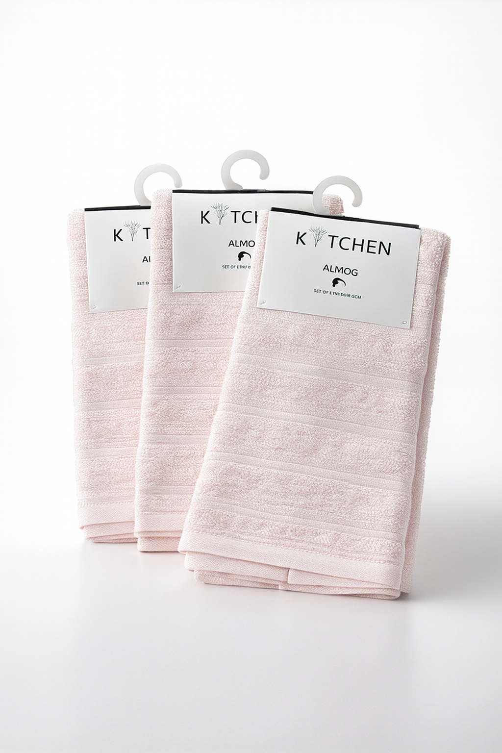זוג מגבות מטבח אלמוג