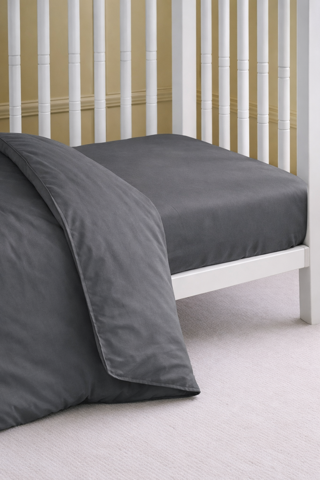 סט במבוק בייבי - אפור כהה