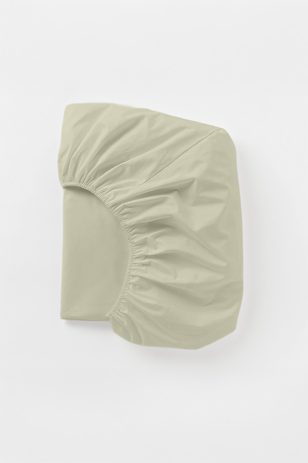 סדין פרימיום סאטן 300 - Offwhite Camel