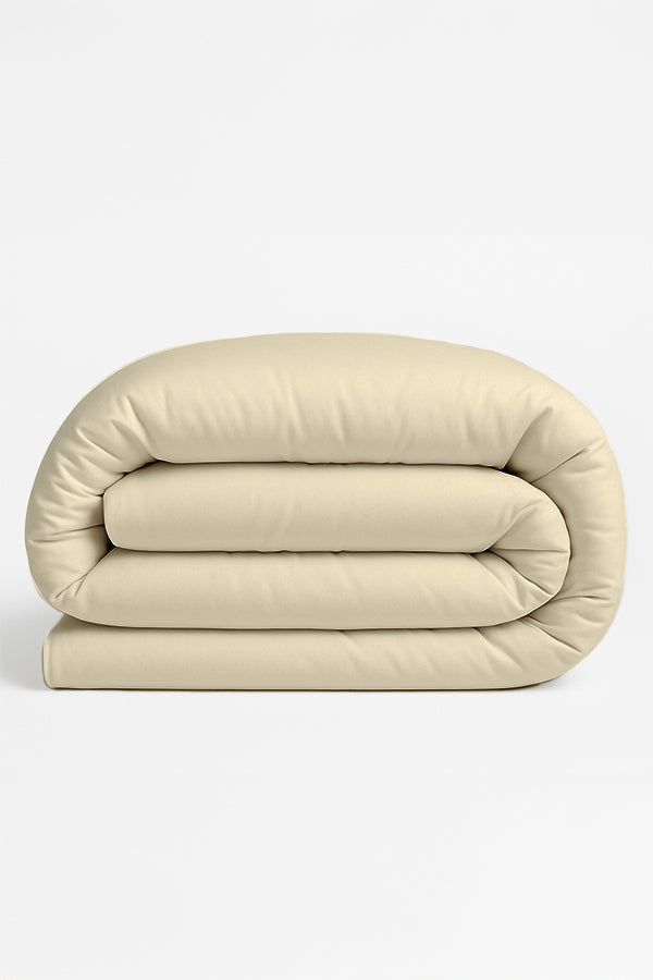 ציפה לשמיכה פרימיום סאטן 300 - Ivory