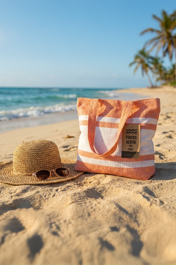 מגבת חוף - Fouta