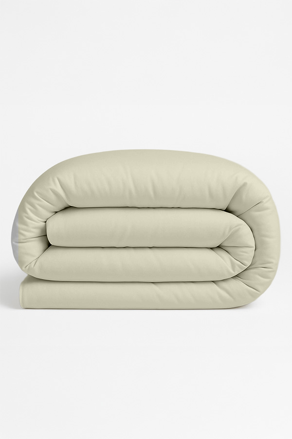 סט פרימיום סאטן 300 - Offwhite Camel