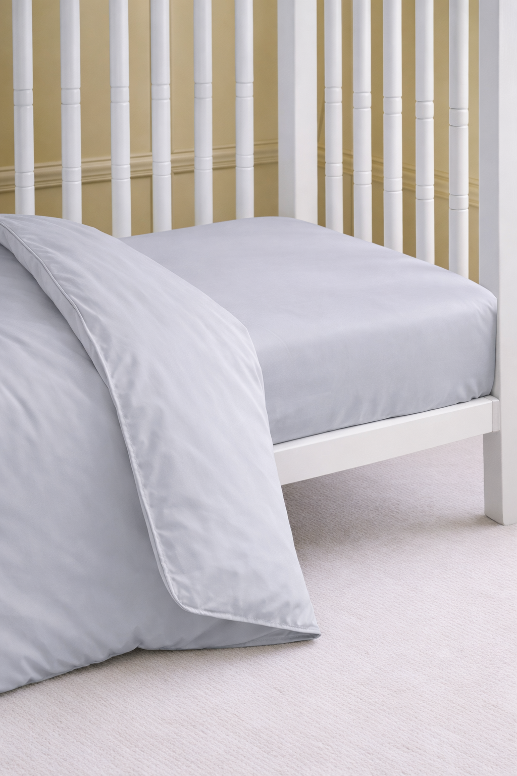 סט במבוק בייבי - אפור בהיר